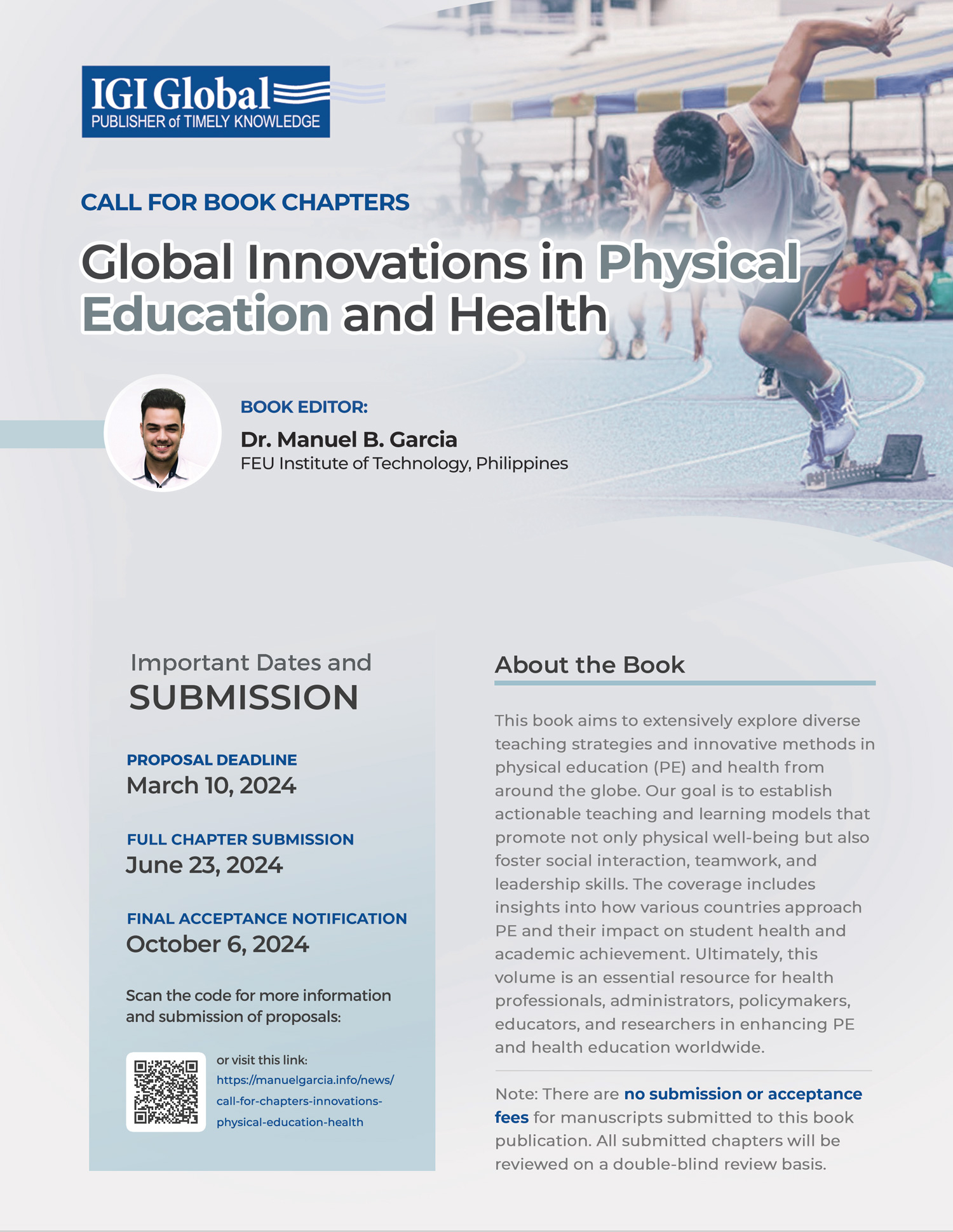 Call for Chapters: Global Innovations in Physical Education and Health